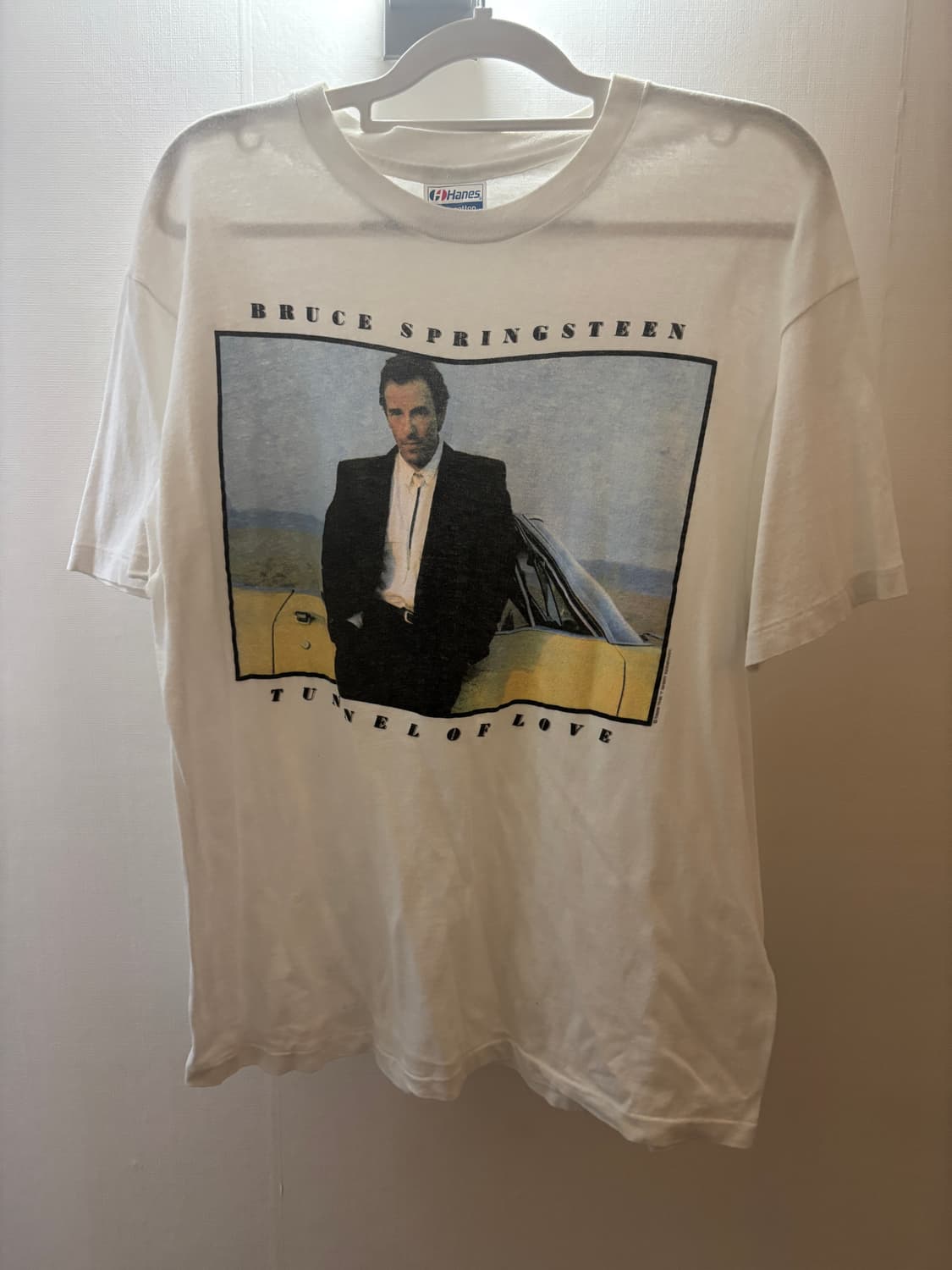 8~90s 브루스 스프링턴 밴드티셔츠 XL 상품이미지4