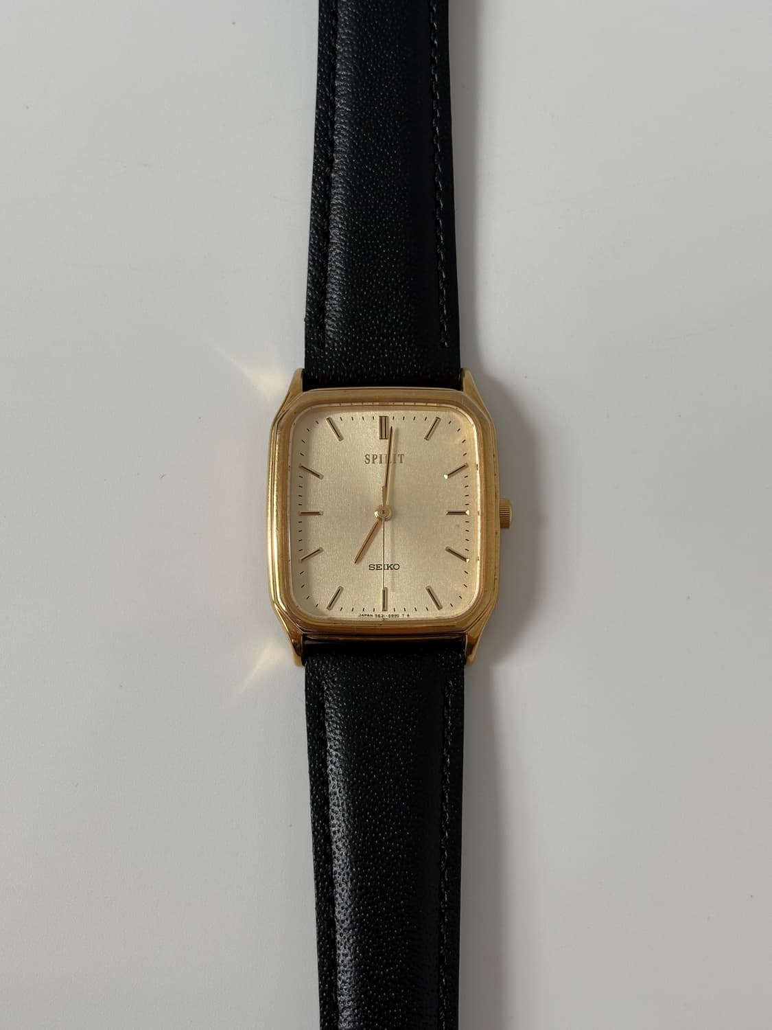 1990s Spirit Goldflake Dial Square Quart 상품이미지4