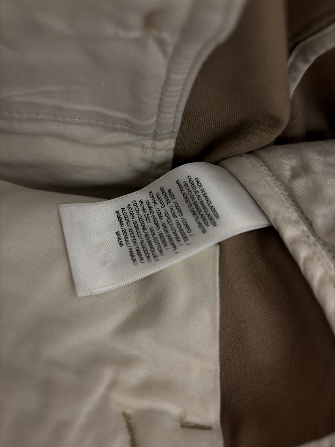 폴로 랄프로렌 플리츠 치노팬츠 베이지 상품이미지7