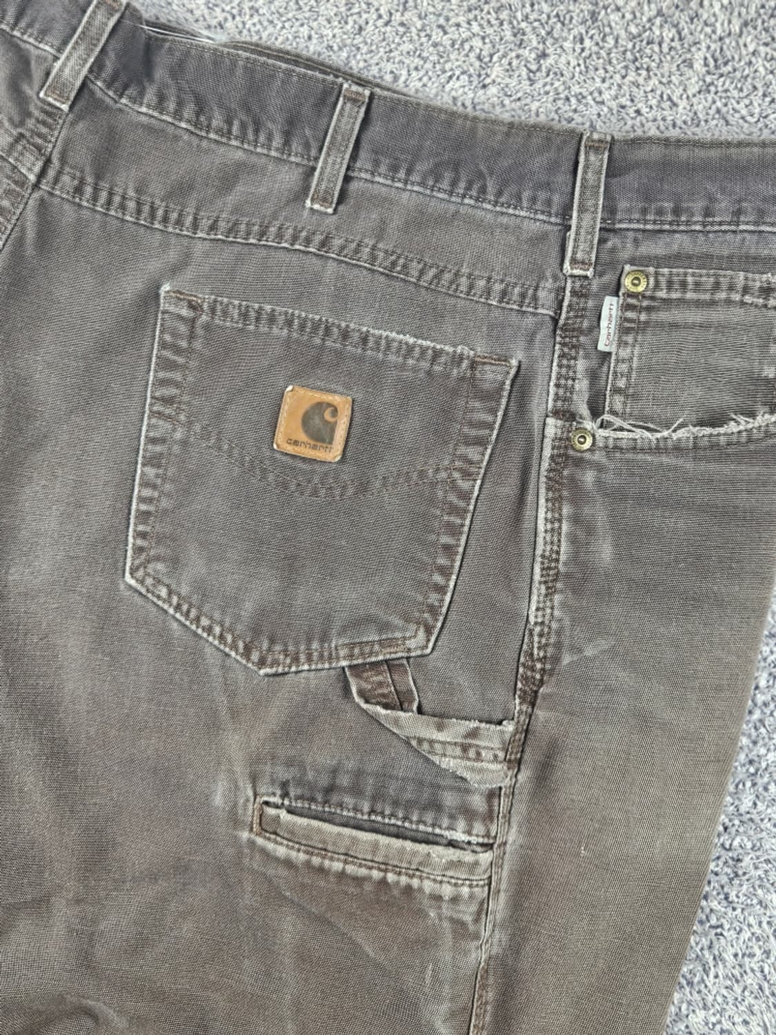 칼하트 리페어 덕캔버스 카펜터 워크 팬츠 (36 X 34) / 11306 상품이미지8