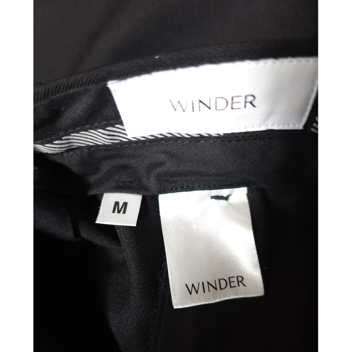 [M]WINDER 윈더 사선절개 울 팬츠 상품이미지8