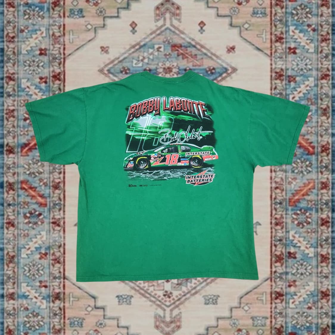 체이스 어센틱 Bobby Labonte 레이싱 티셔츠 2XL 상품이미지2