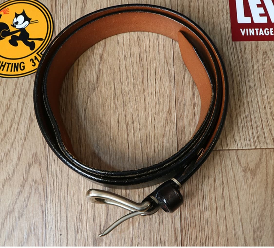 
튼튼한 소가죽 벨트 아메카지 32-36 상품이미지2