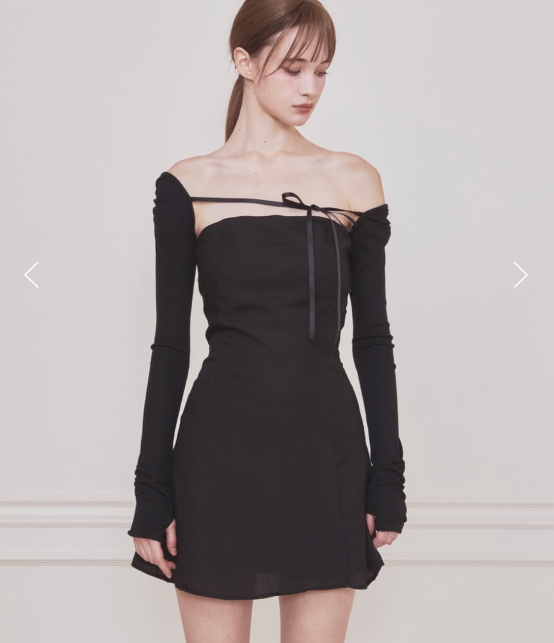 낫유어로즈 페이 볼레로 원피스 (새상품) 상품이미지1