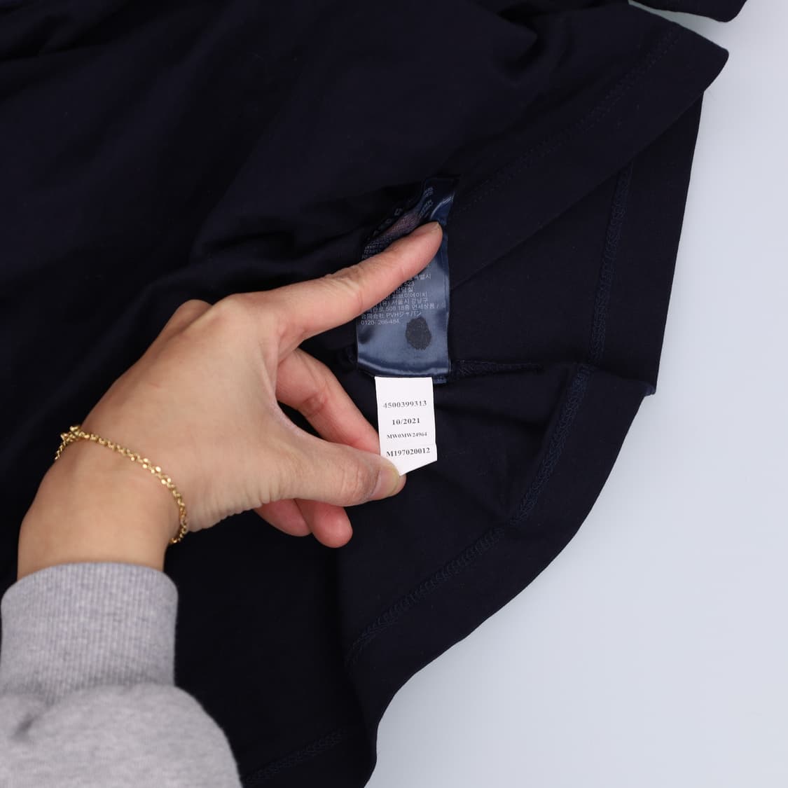 M 타미힐피거 여성 스몰로고 반팔 0313H1 상품이미지5