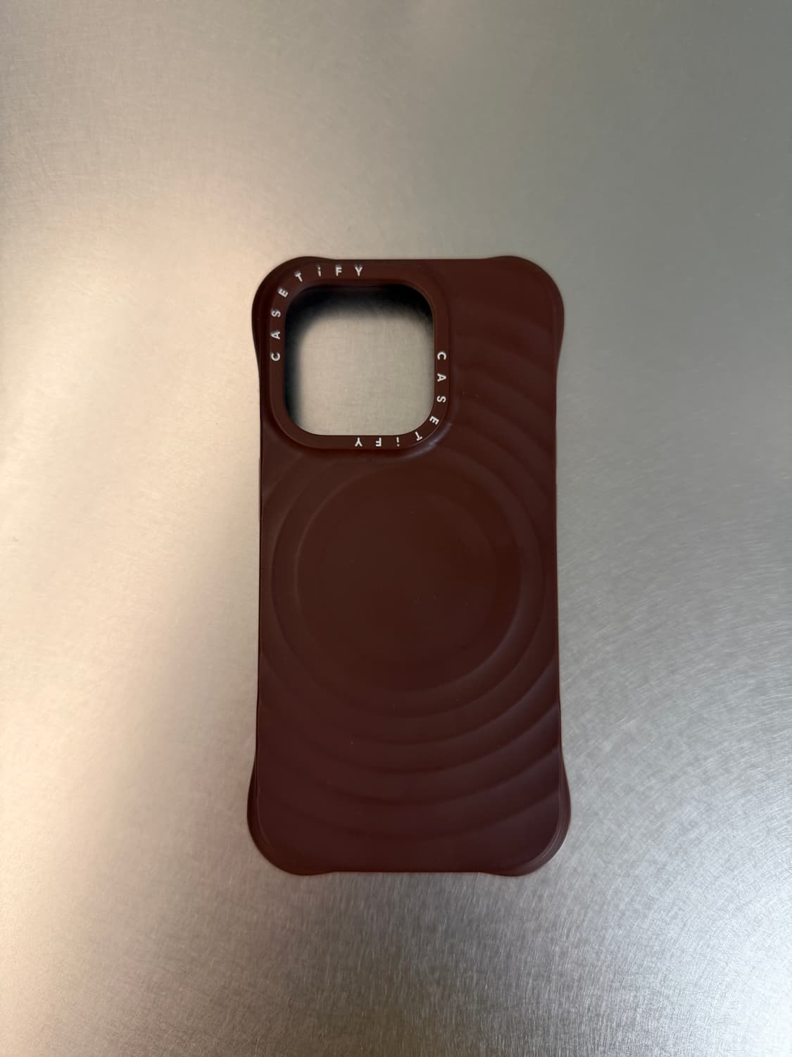 아이폰 15프로 케이스티파이 리플케이스 Brown 상품이미지1
