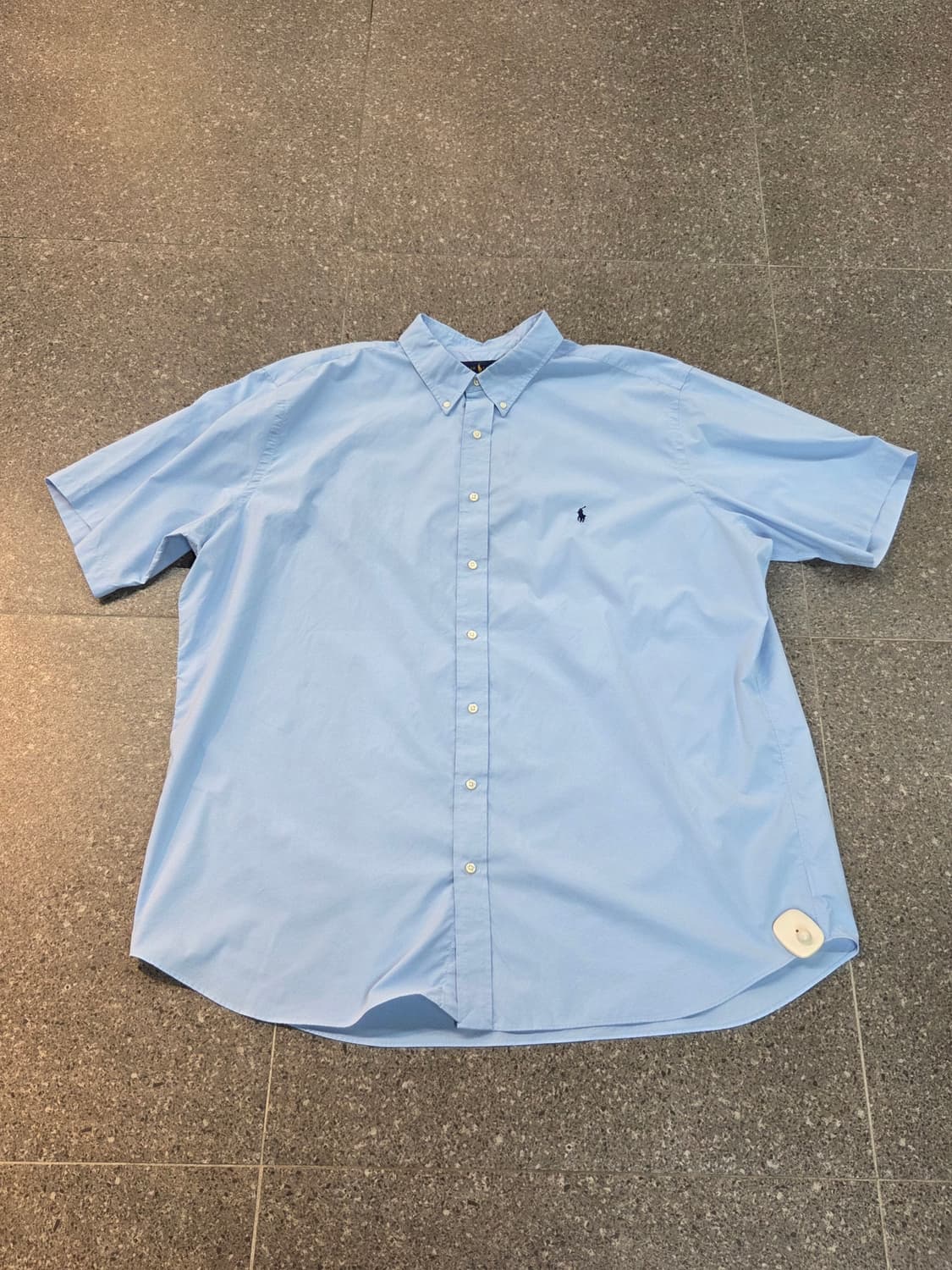 POLO 폴로 스카이블루 반팔셔츠 상품이미지4