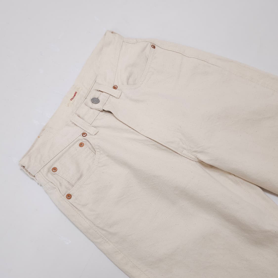 풀카운트 0107ec 먼로 에크루 크림 팬츠 상품이미지3