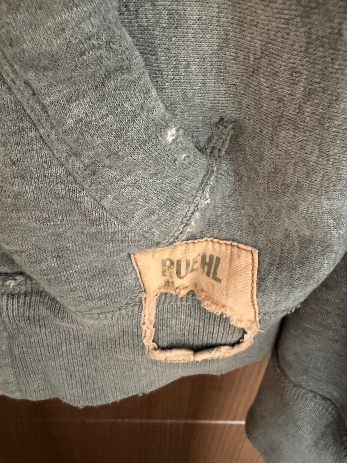 루엘 ruhel 빈티지 후드집업 S 상품이미지3