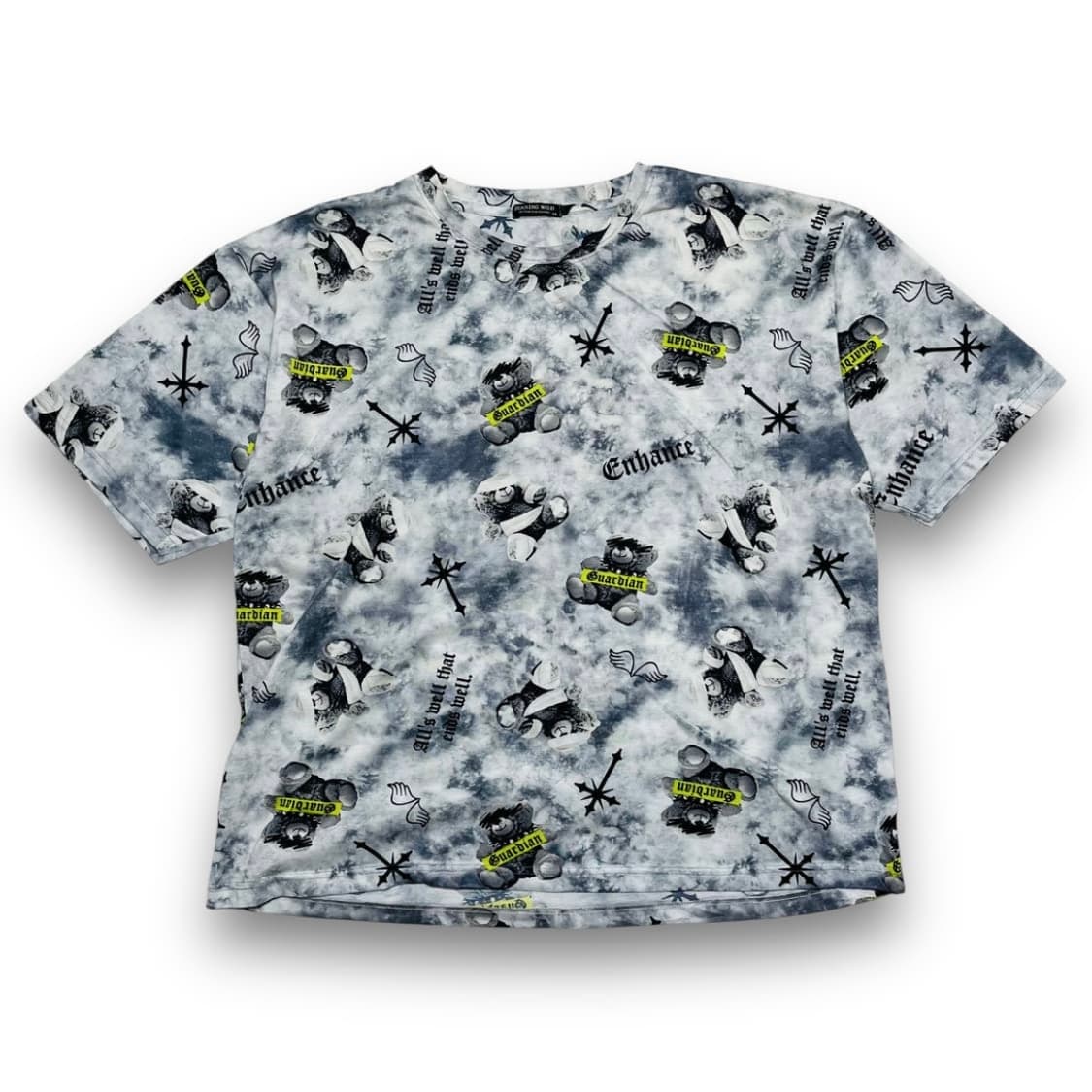 펑크 JEANING WILD 테디 베어 지뢰계 반팔 티셔츠 상품이미지2