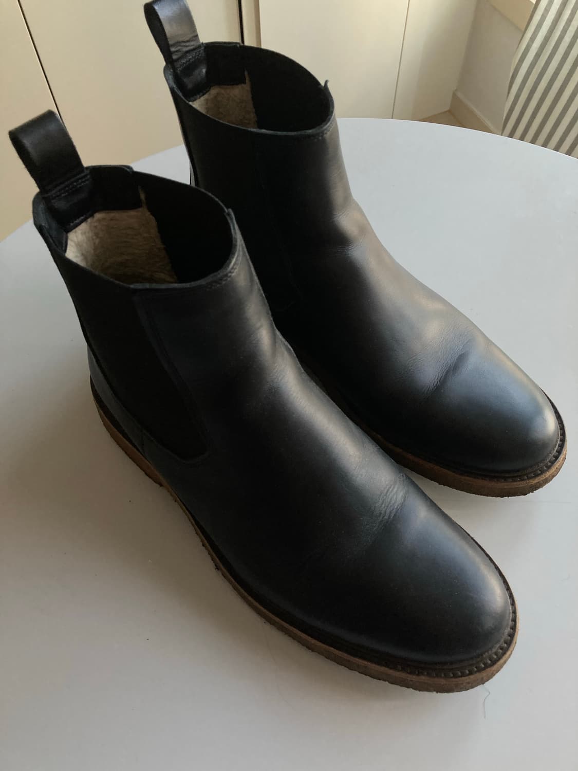 A.P.C. 기모 첼시부츠 상품이미지1