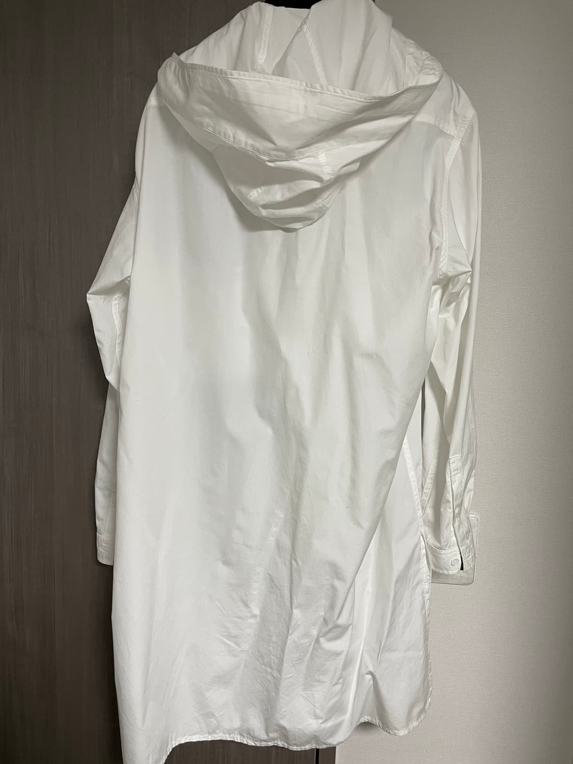 요지야마모토 남성 후드셔츠코트 상품이미지2