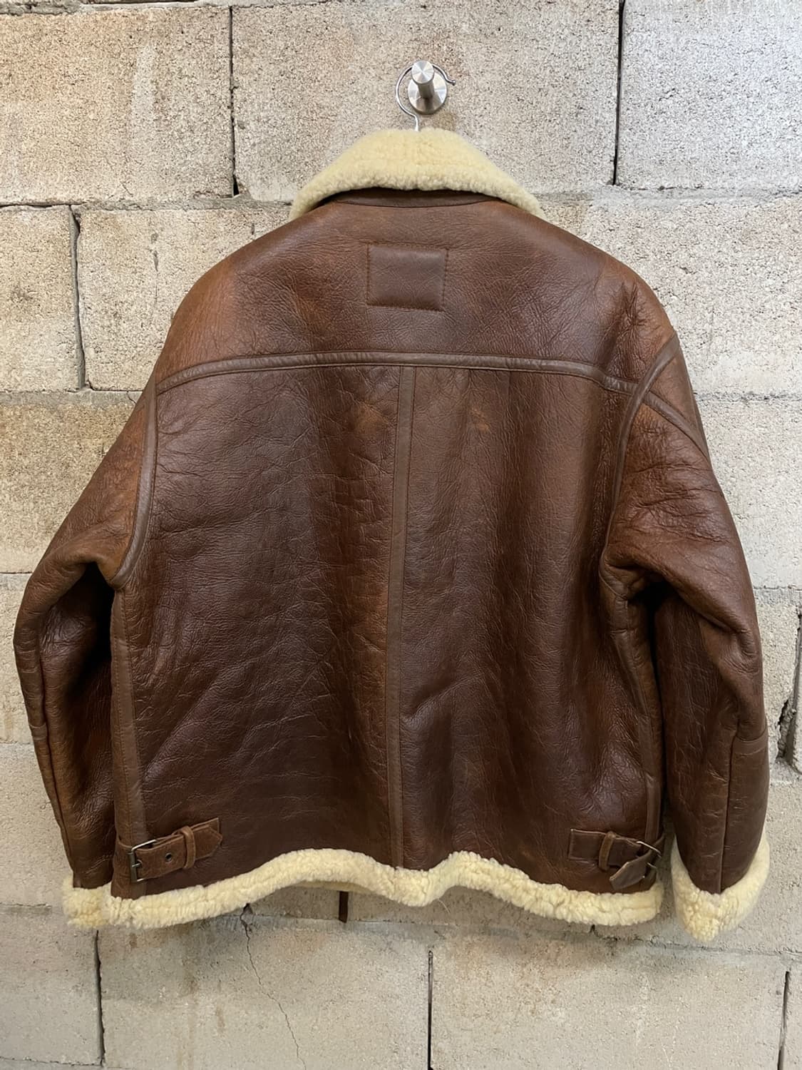 리 양가죽 무스탕 가죽 자켓 상품이미지6