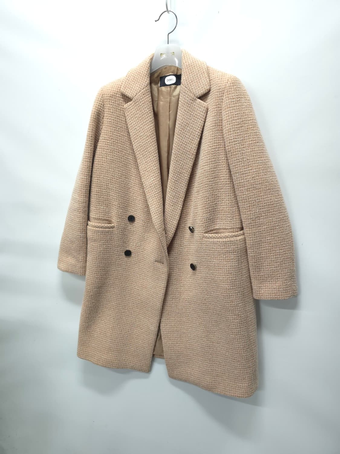 듀엘(DEWL) 트위드 모직 더블코트 ( 여성 55~55반 ) 상품이미지7