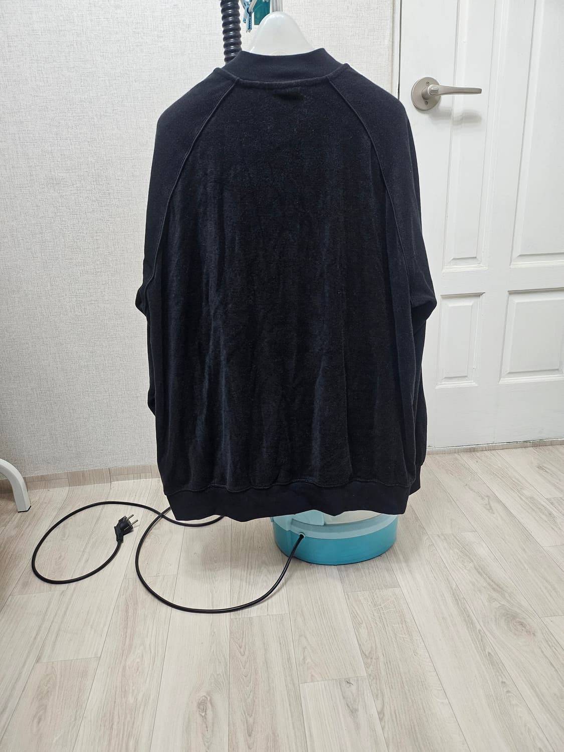 (105~110)XL아디다스 슈퍼스타 금장자수 [검흰] 벨루어 트랙탑져지 상품이미지7