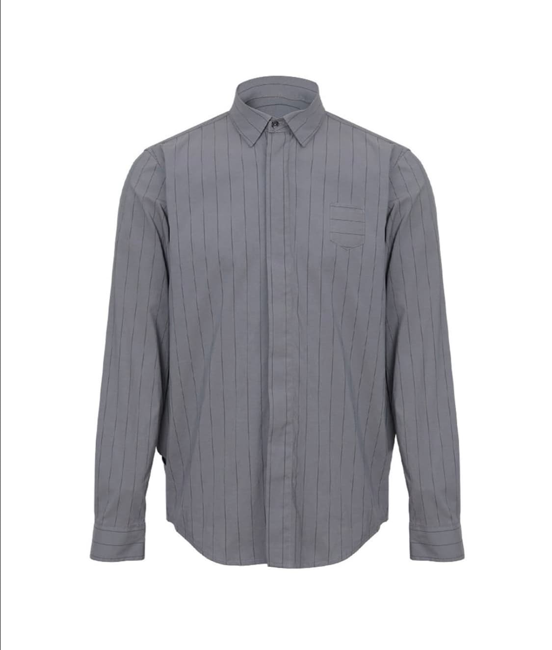 강정석 셔츠 다크 그레이 색상 2사이즈 상품이미지2