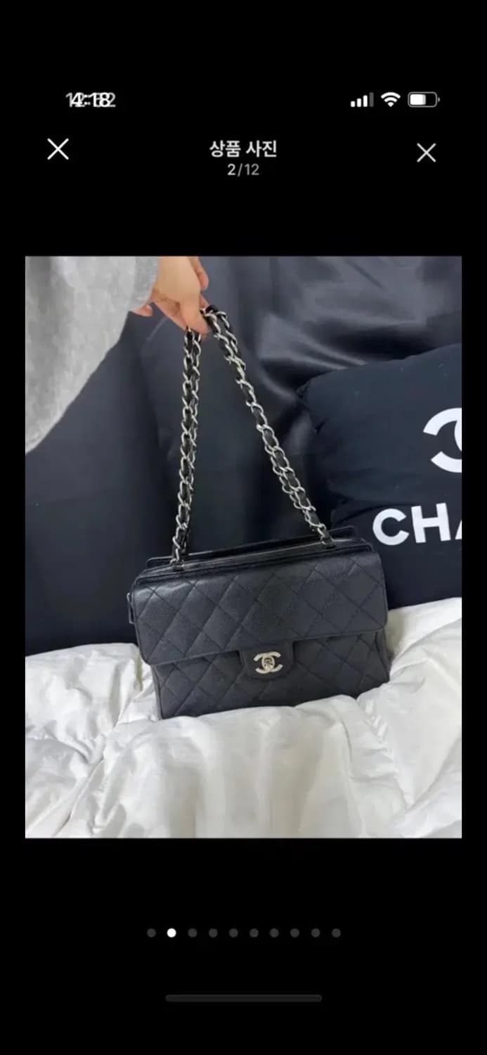 정품 샤넬 캐비어 숄더백 상품이미지2