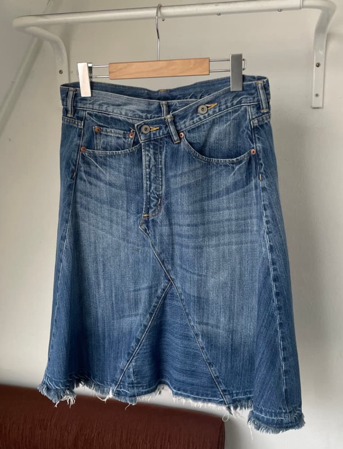 Niko And 빈티지 비대칭 스커트 상품이미지3