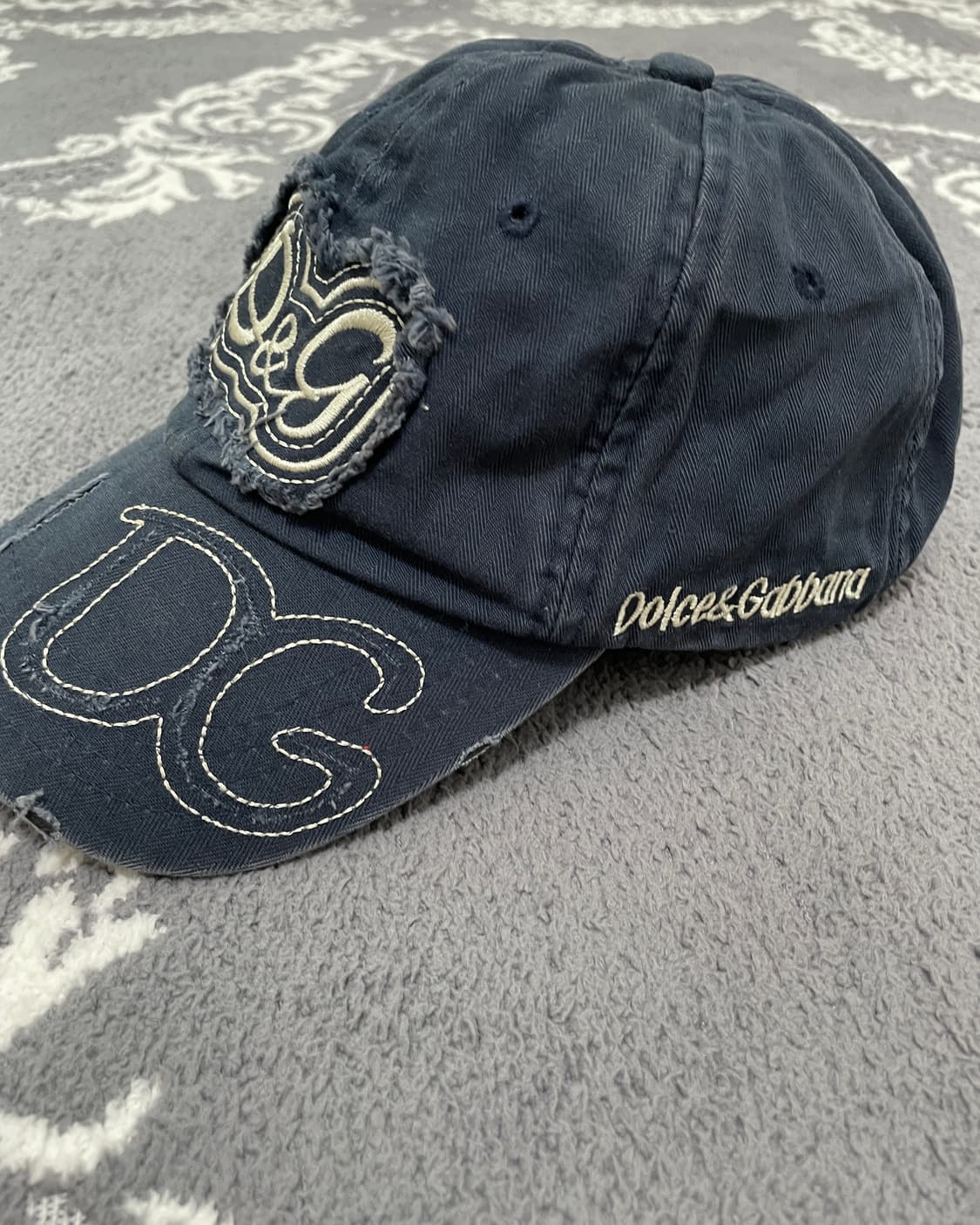 D&G Distressed Logo Cap 상품이미지2