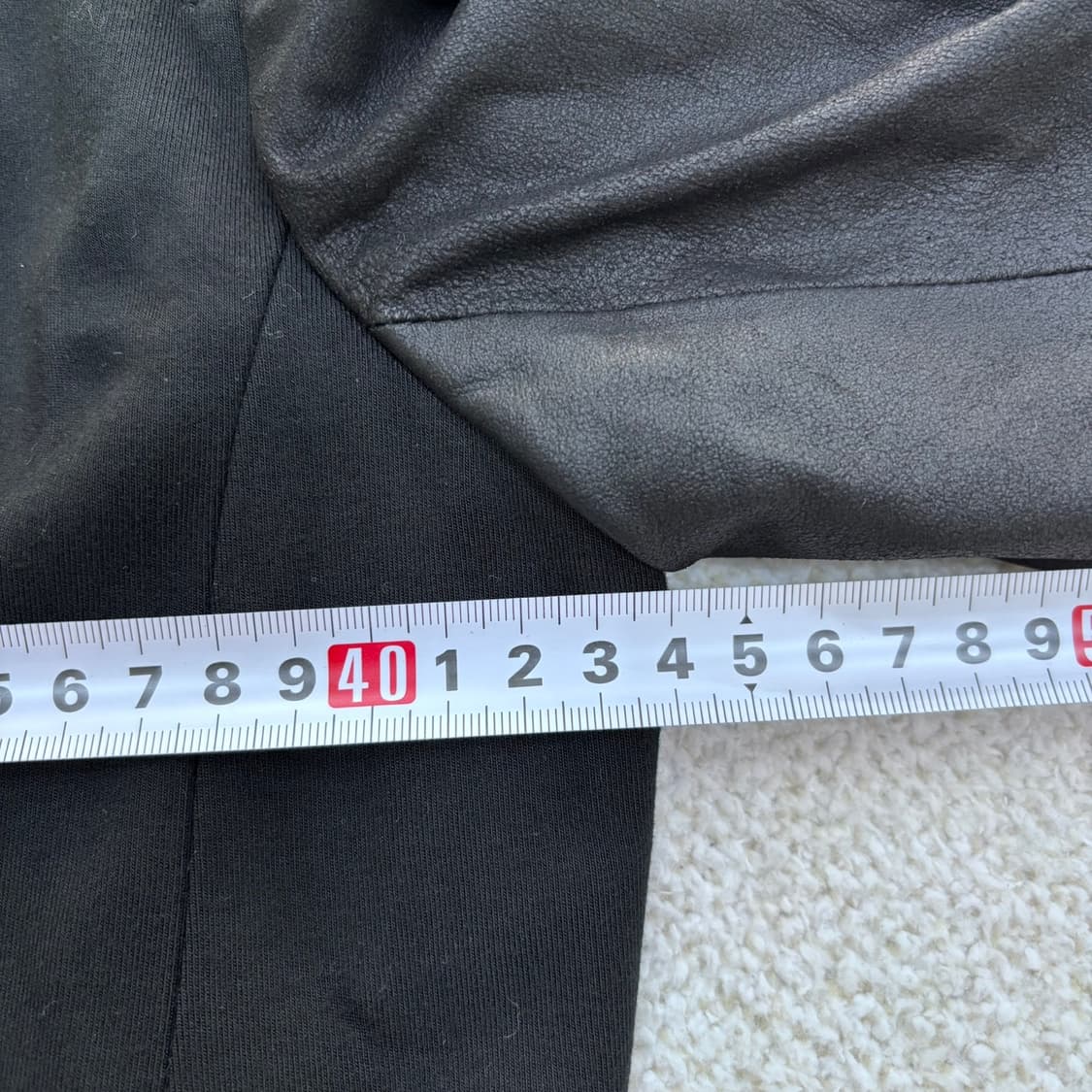 M 띠어리 바이사 염소가죽 재킷 0323E 상품이미지7