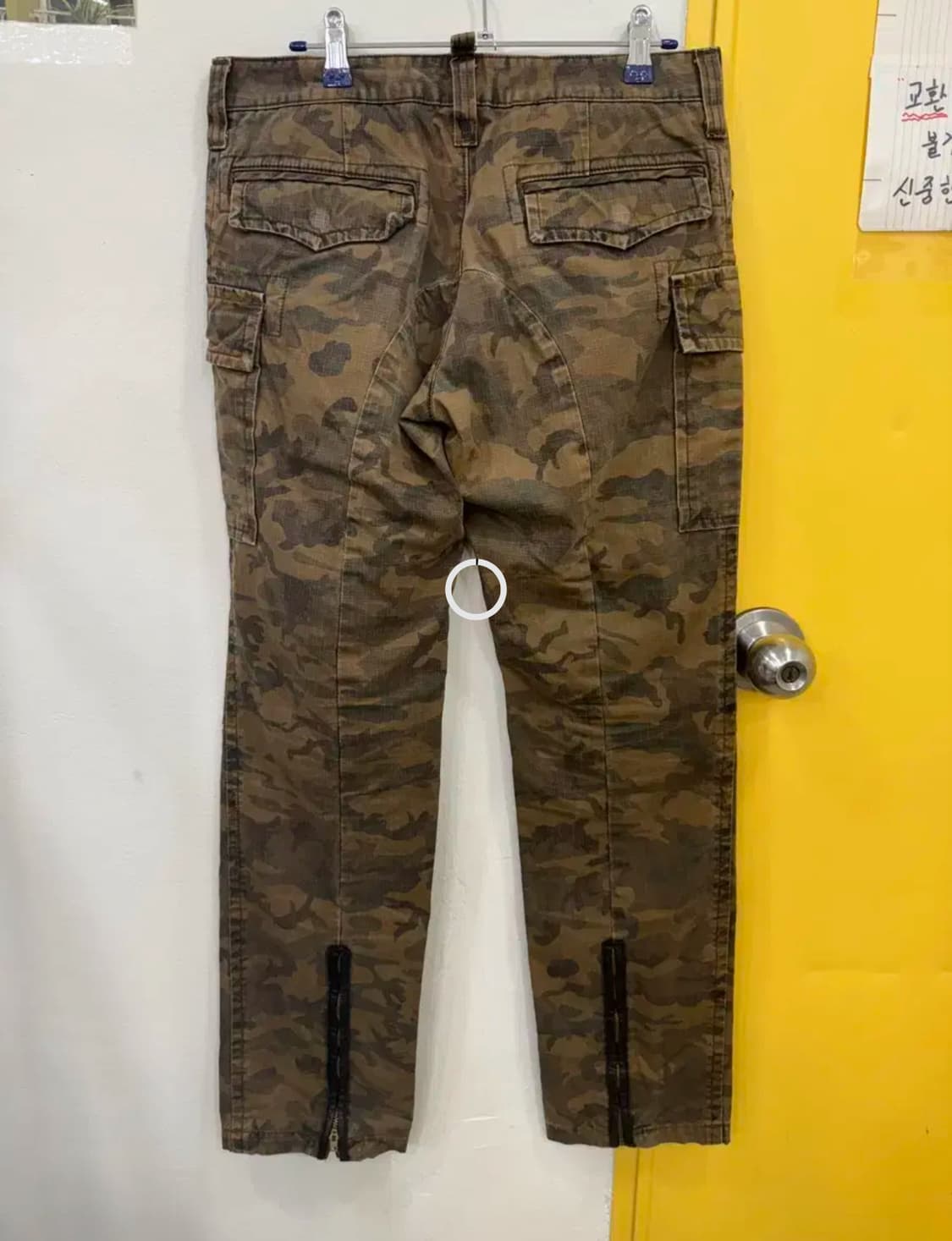 vtg 카모 플랩포켓 카고 팬츠 상품이미지2