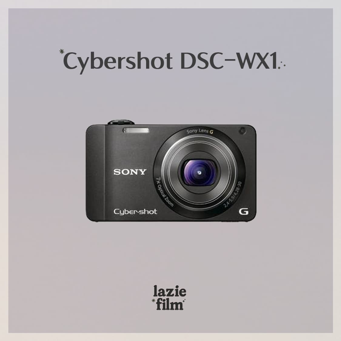 Sony Cybershot 소니 사이버샷 DSC-WX1 디카 상품이미지1