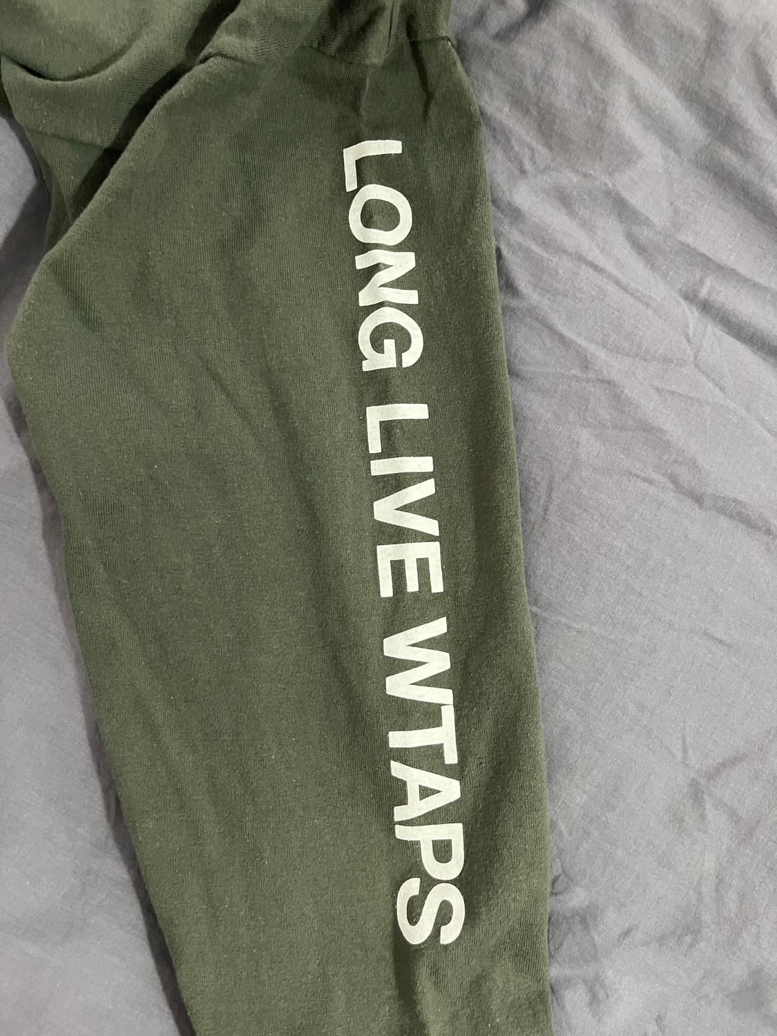 더블탭스 22AW LXLXW 롱슬리브 티셔츠 올리브 드랩 02 상품이미지6