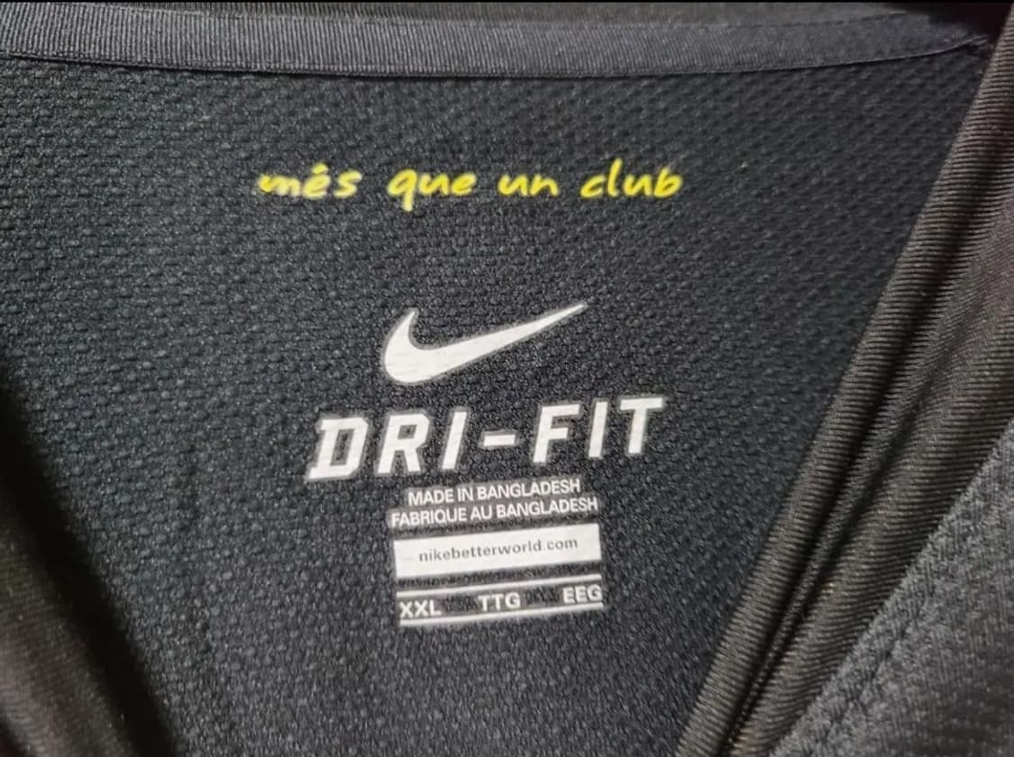 나이키 11 12 FC 바르셀로나 어웨이 올드레플 축구져지 상품이미지4