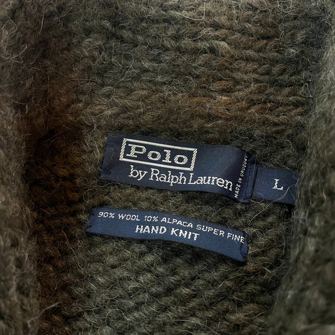 폴로 랄프로렌 핸드 니트 울 가디건 상품이미지8