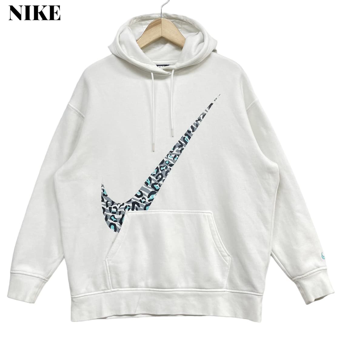 Nike Big Swoosh Leopard Hoodie 상품이미지1