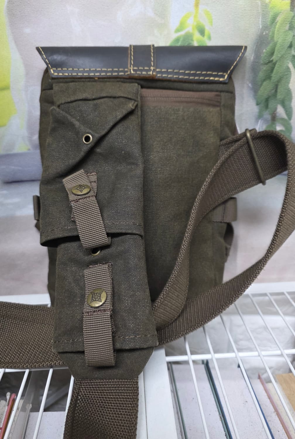 내셔널지오그래픽 스몰 슬링백 크로스백 캔버스백 BF31 상품이미지4