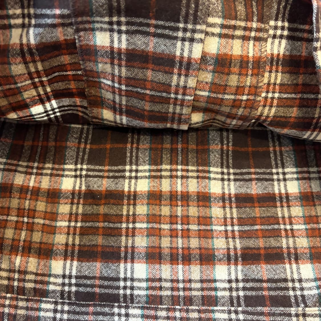 80s Pendleton 80년대 미국 생산 펜들턴 체크 울 셔츠 상품이미지6