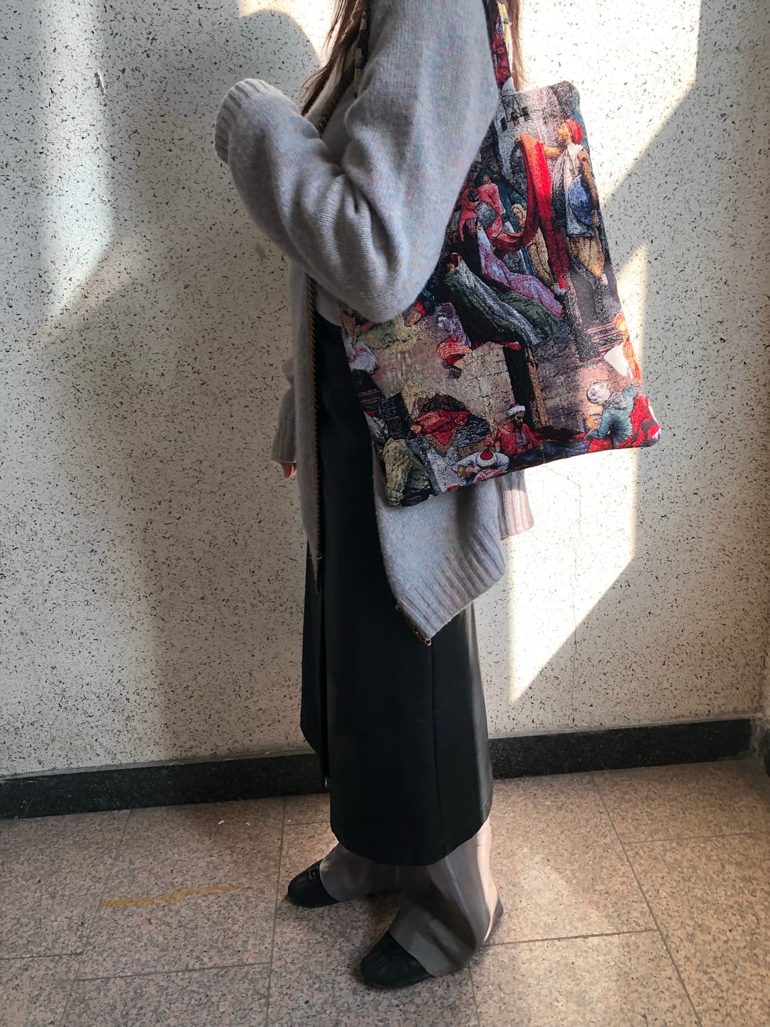 블레스 N74 자카드 토트백 상품이미지10