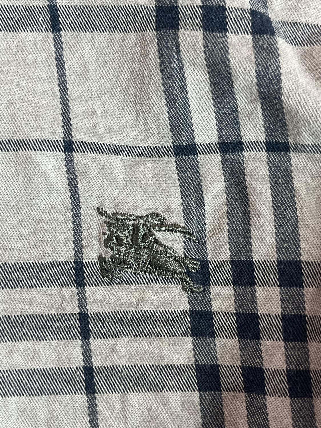 버버리 체크 슬림핏 셔츠 반팔 BURBERRY SHIRTS 상품이미지3