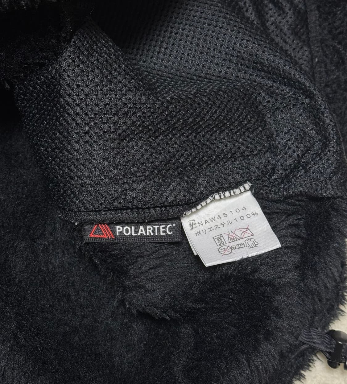 노스페이스 블랙 뽀실이 쉐르파 집업 상품이미지5