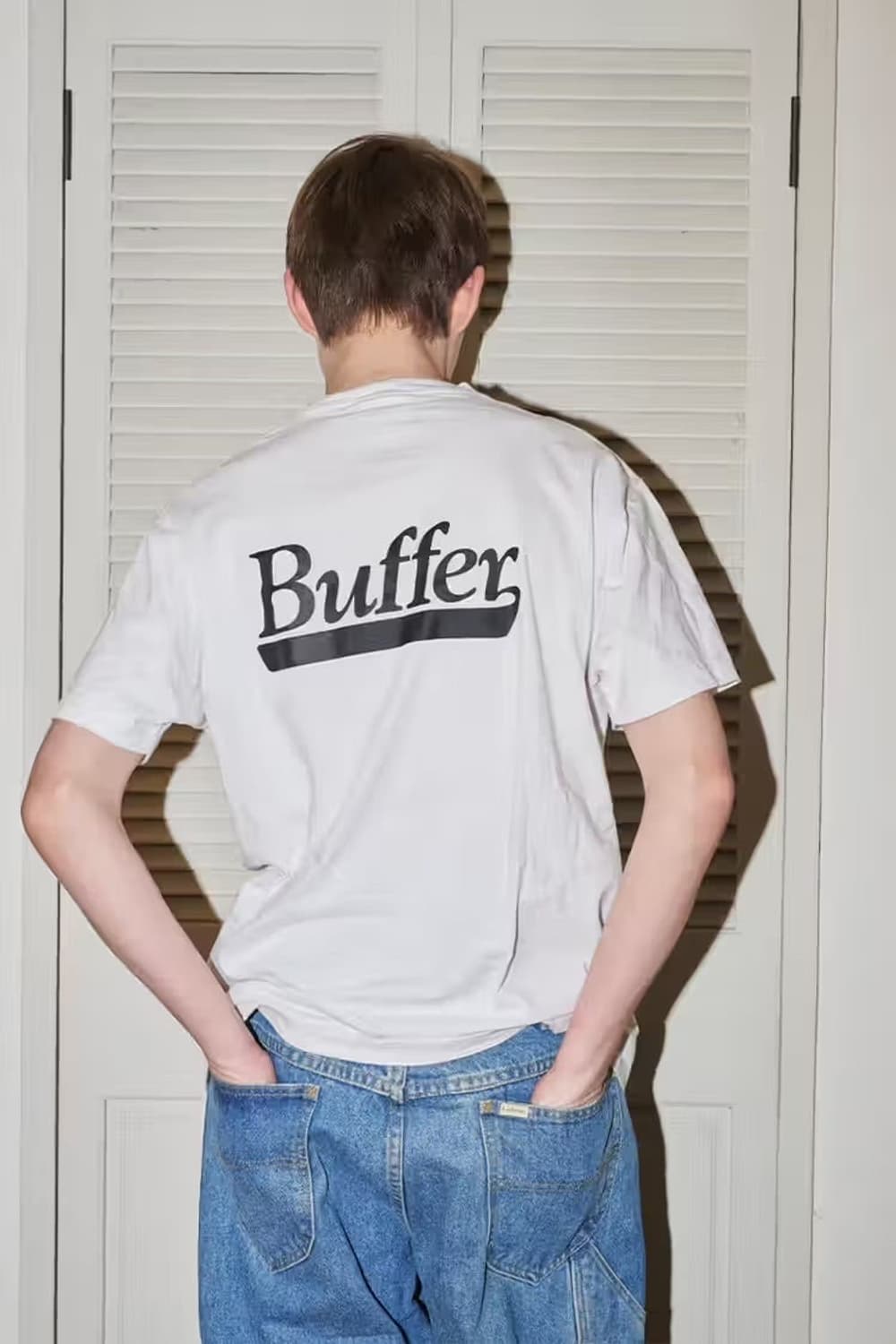 버퍼 Buffer 반팔 티셔츠 블랙 2사이즈 니고 휴먼메이드 상품이미지1