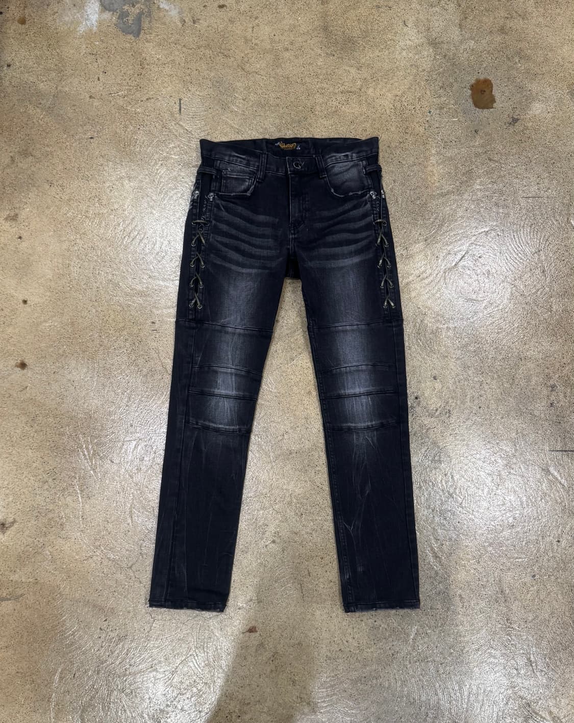 00s Skull Wing Street Fit denim jeans 상품이미지1