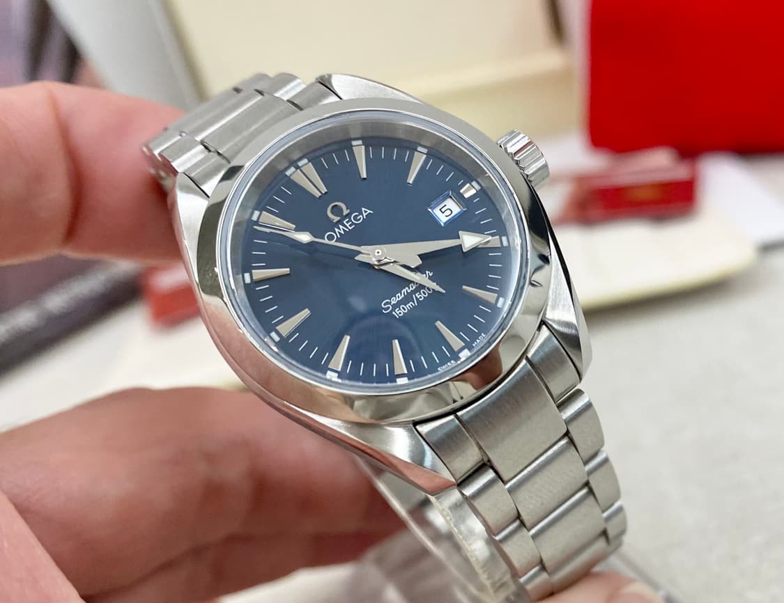 오메가 아쿠아테라 여성용 29mm 청판 쿼츠 2577.80 스틸 상품이미지4