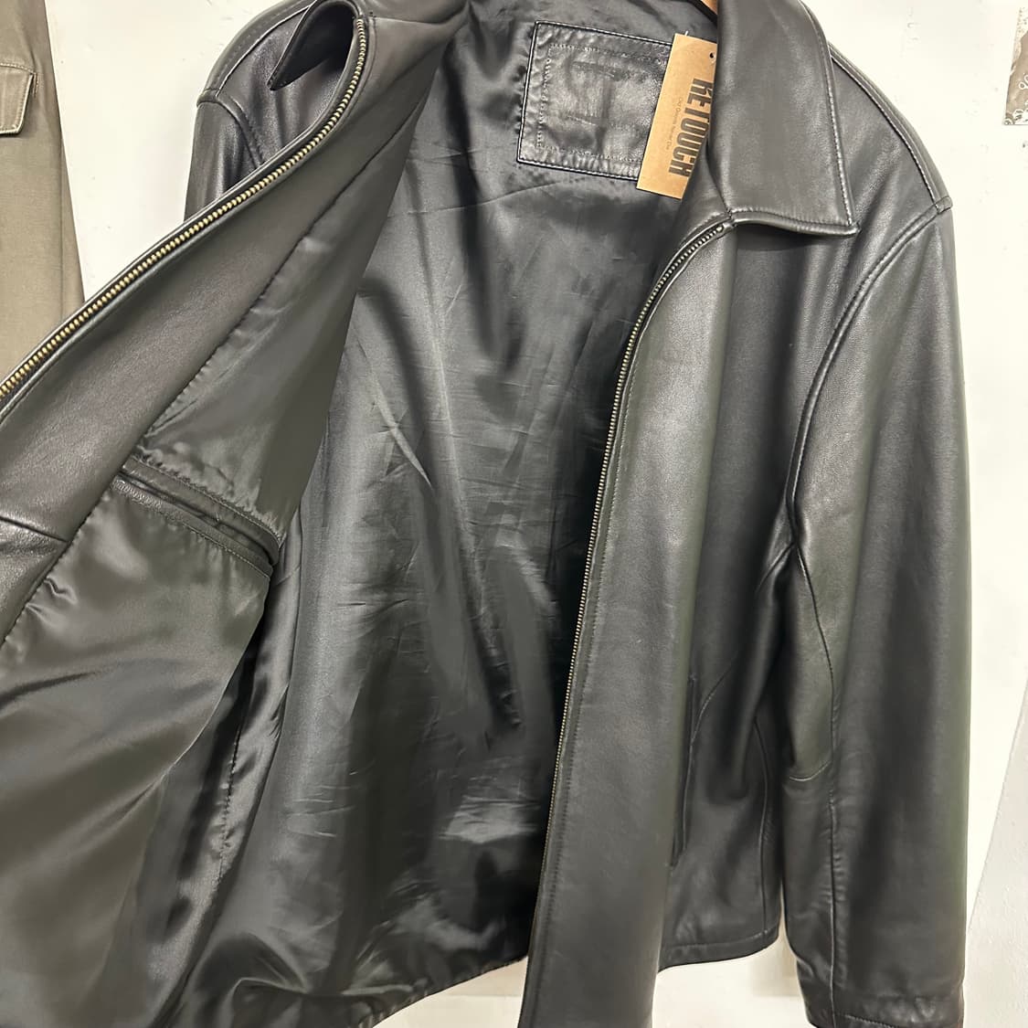 램레더 싱글라이더 자켓 상품이미지7