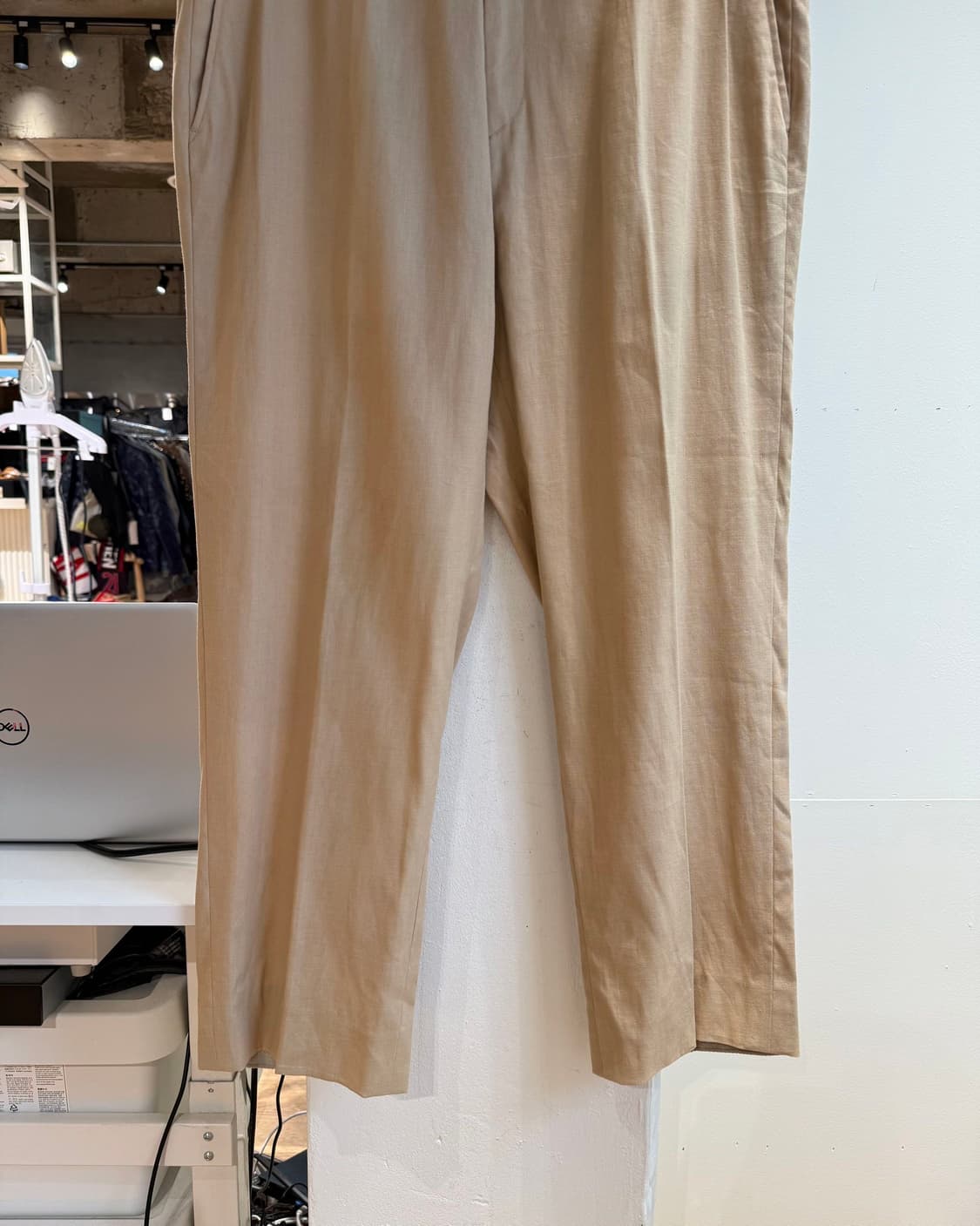 에르메스 베이지 린넨 슬랙스 팬츠  상품이미지4