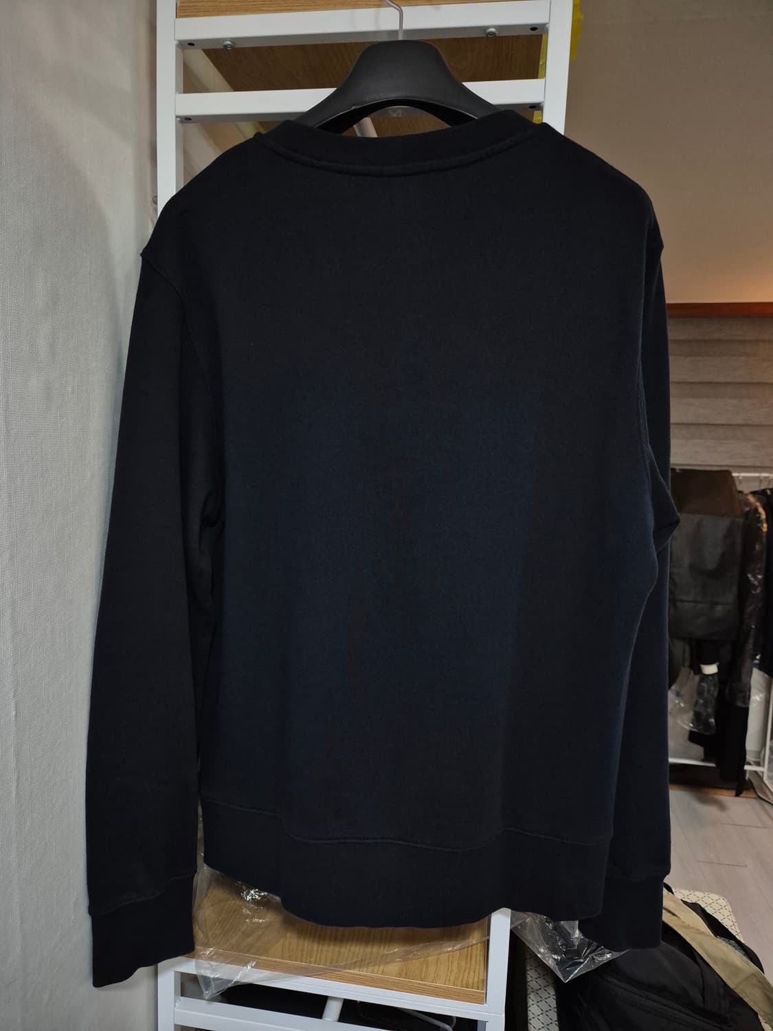 산드로옴므 하트로고 맨투맨 XL 네이비 상품이미지2