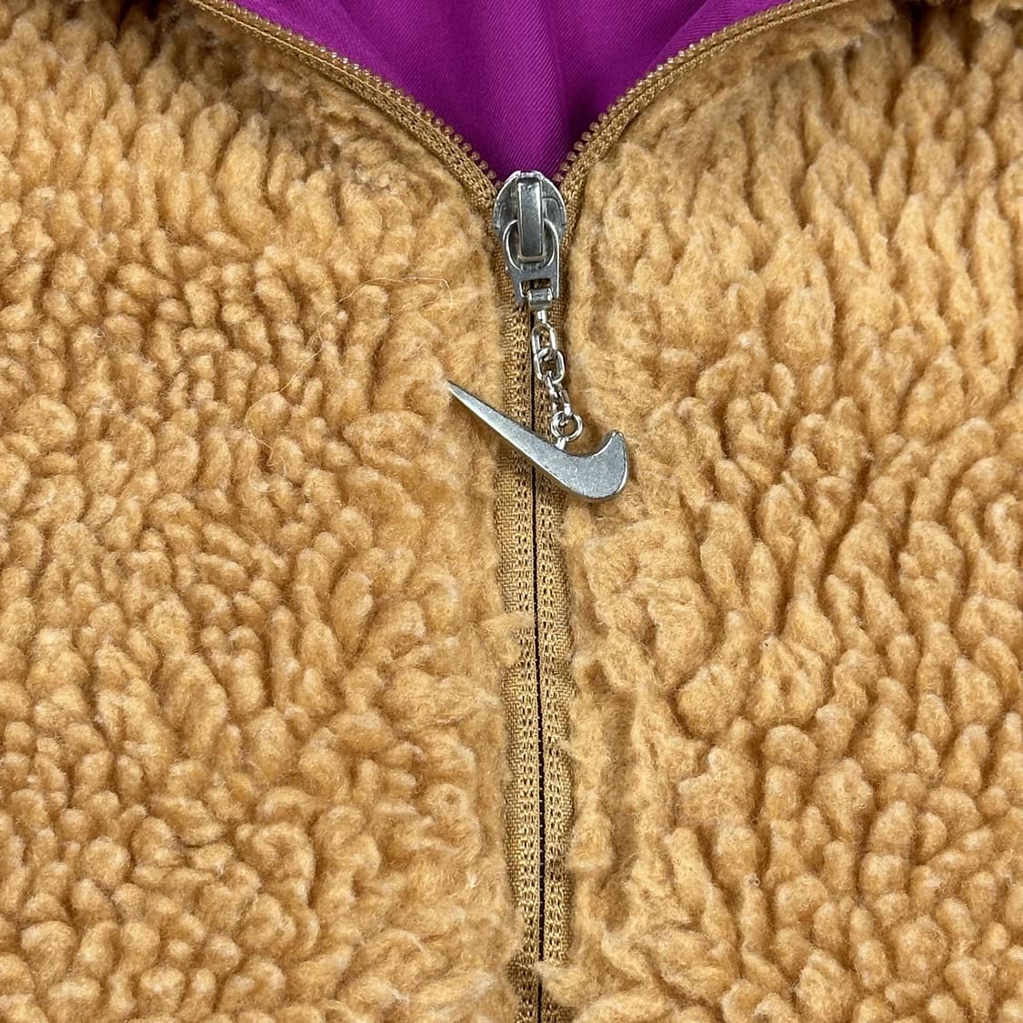 나이키 빅스우시 셰르파 베이지 후리스 자켓 (XL 여성추천) 상품이미지5