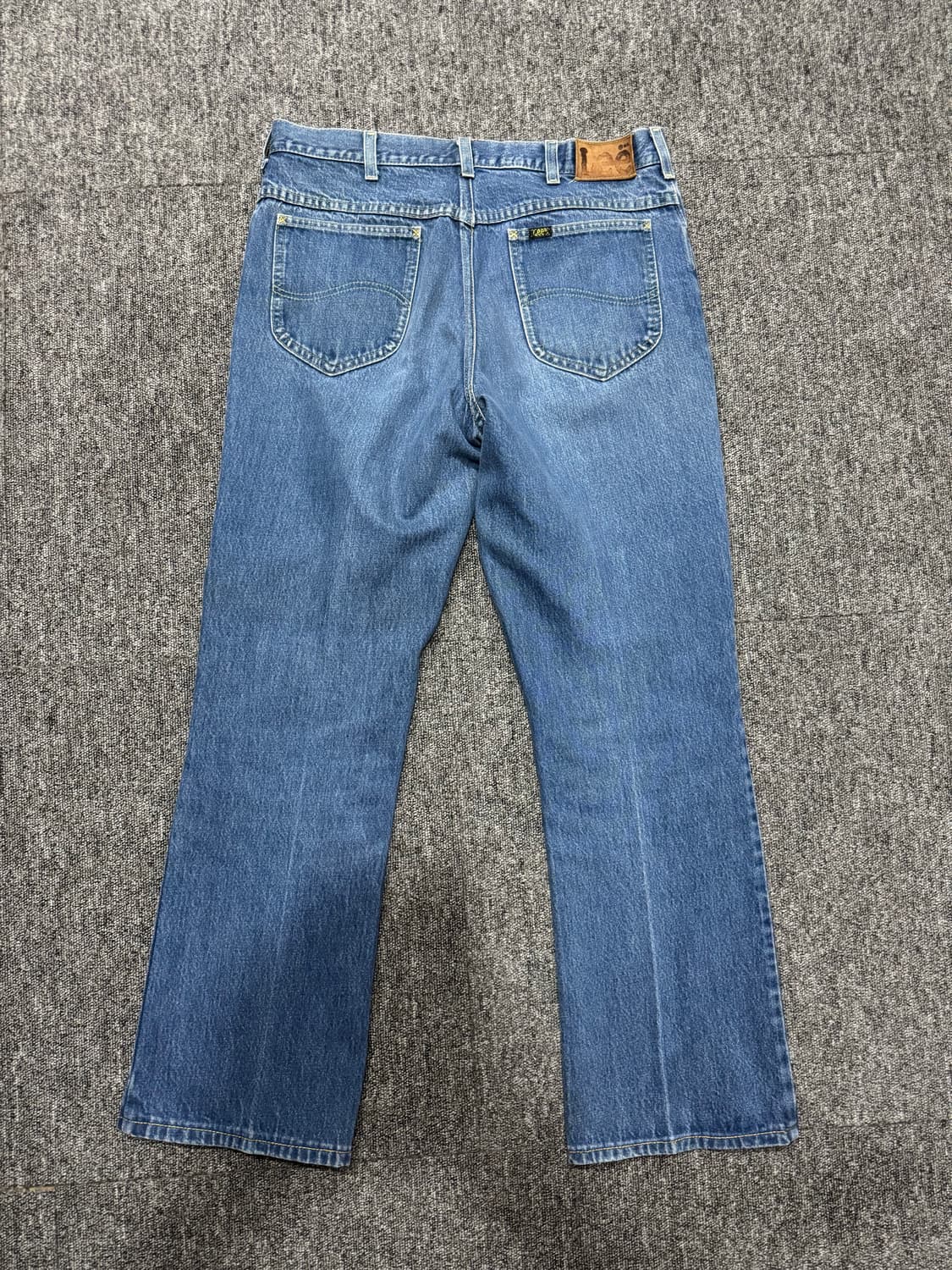 00s 올드 빈티지 리 LEE 세미플레어 데님 미디움 블루 36 상품이미지7