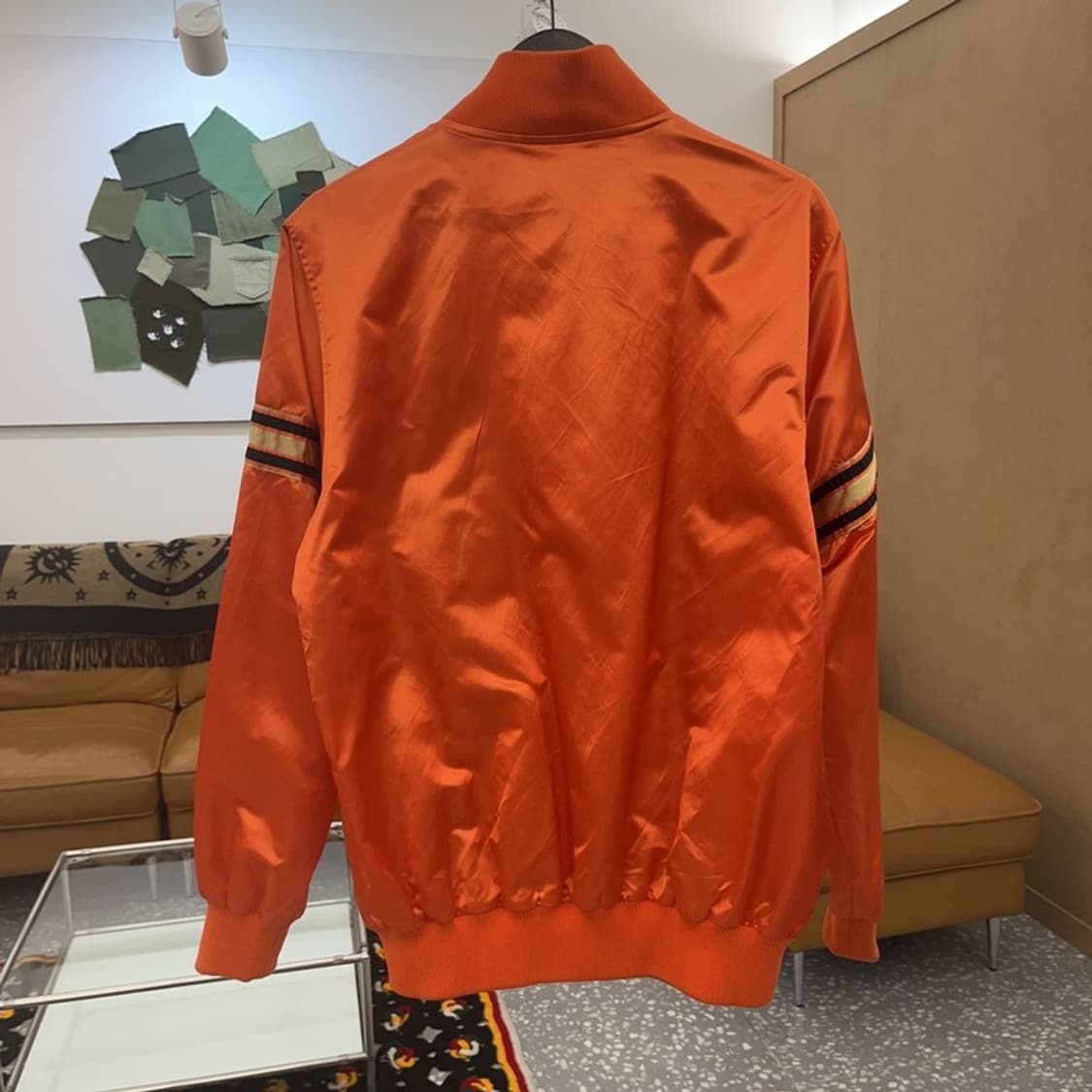 스타터 샌프란시스코 자이언츠 레트로 오렌지 바시티 자켓 M C07134 상품이미지4