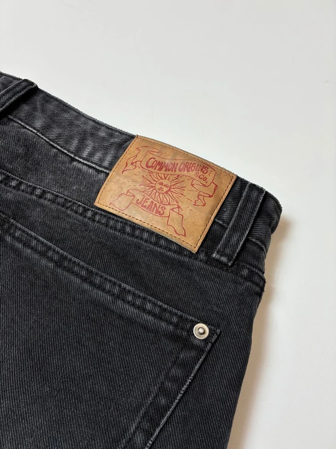 쿠어 COOR 에이징 스트레이트 데님 팬츠 PN8967 상품이미지6