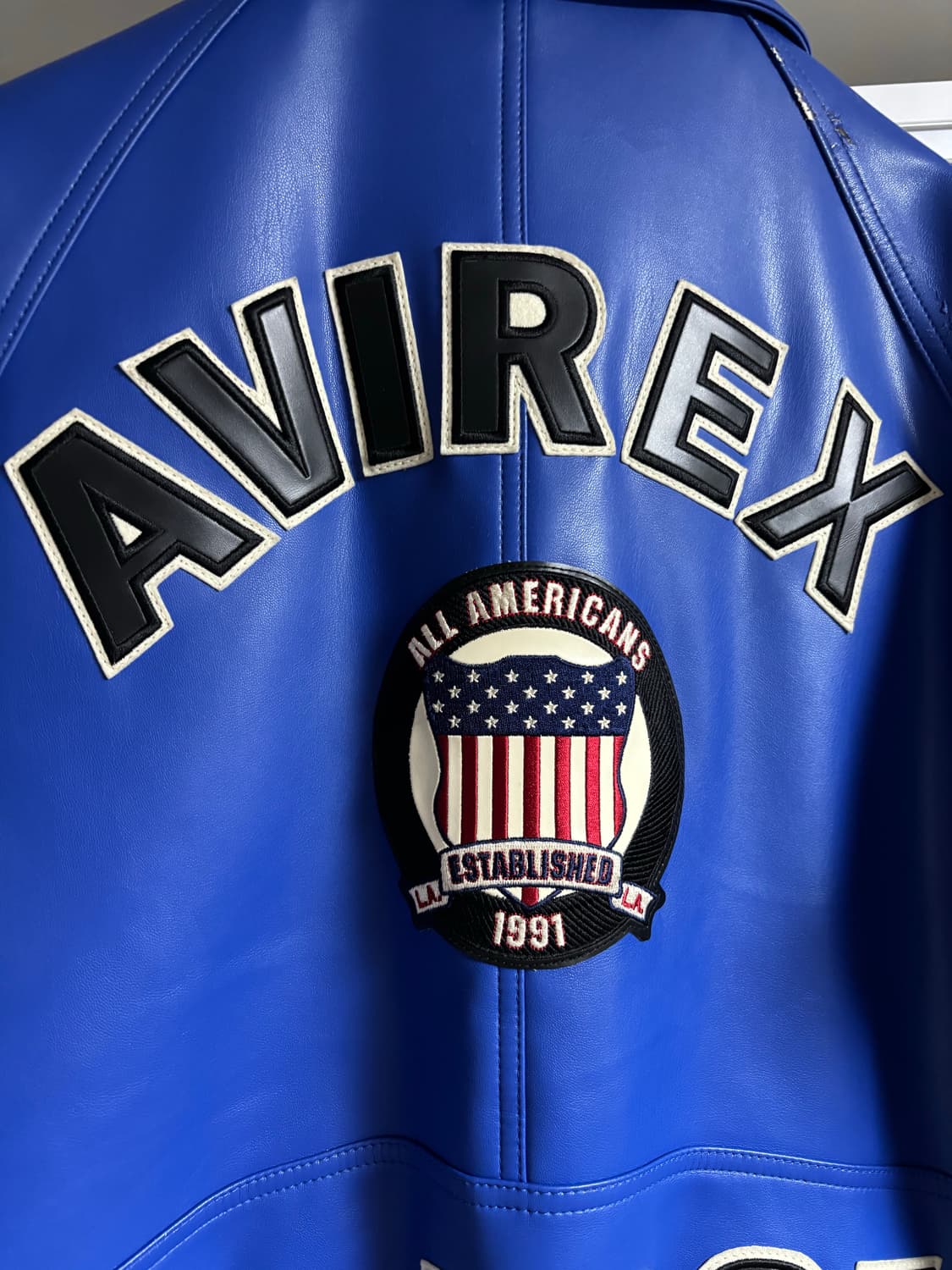 아비렉스 엑스라지 레더 자켓 상품이미지7