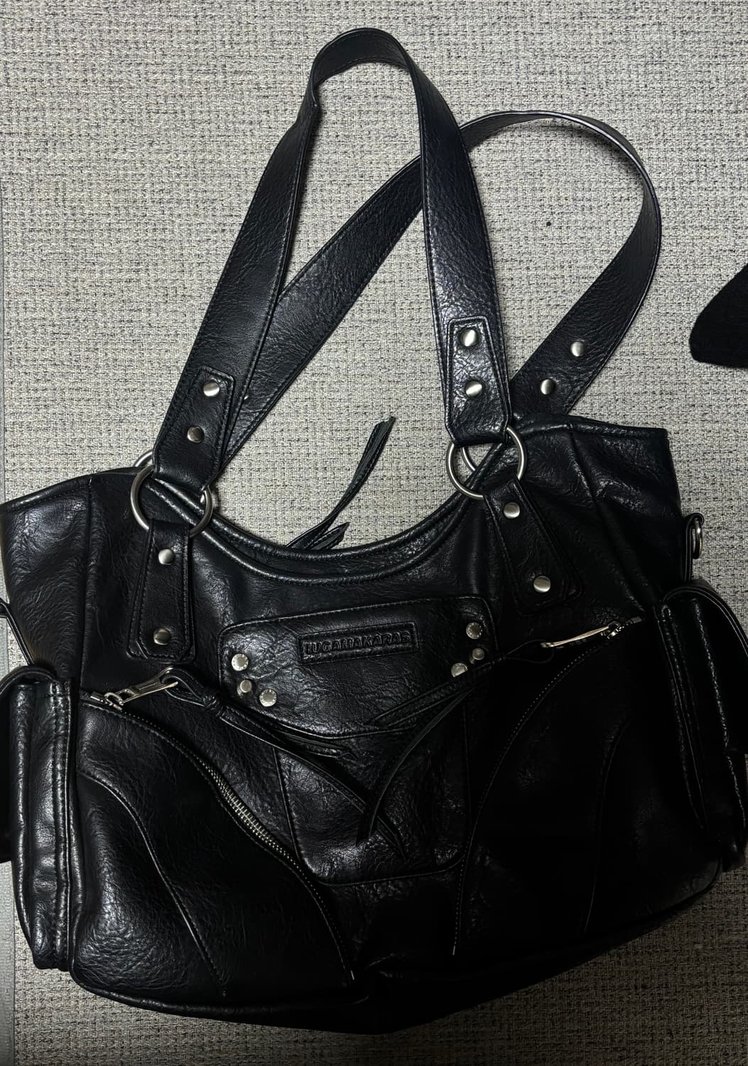 이우가마카라스 숄더백+스터드 스트랩(따로구매) 상품이미지3