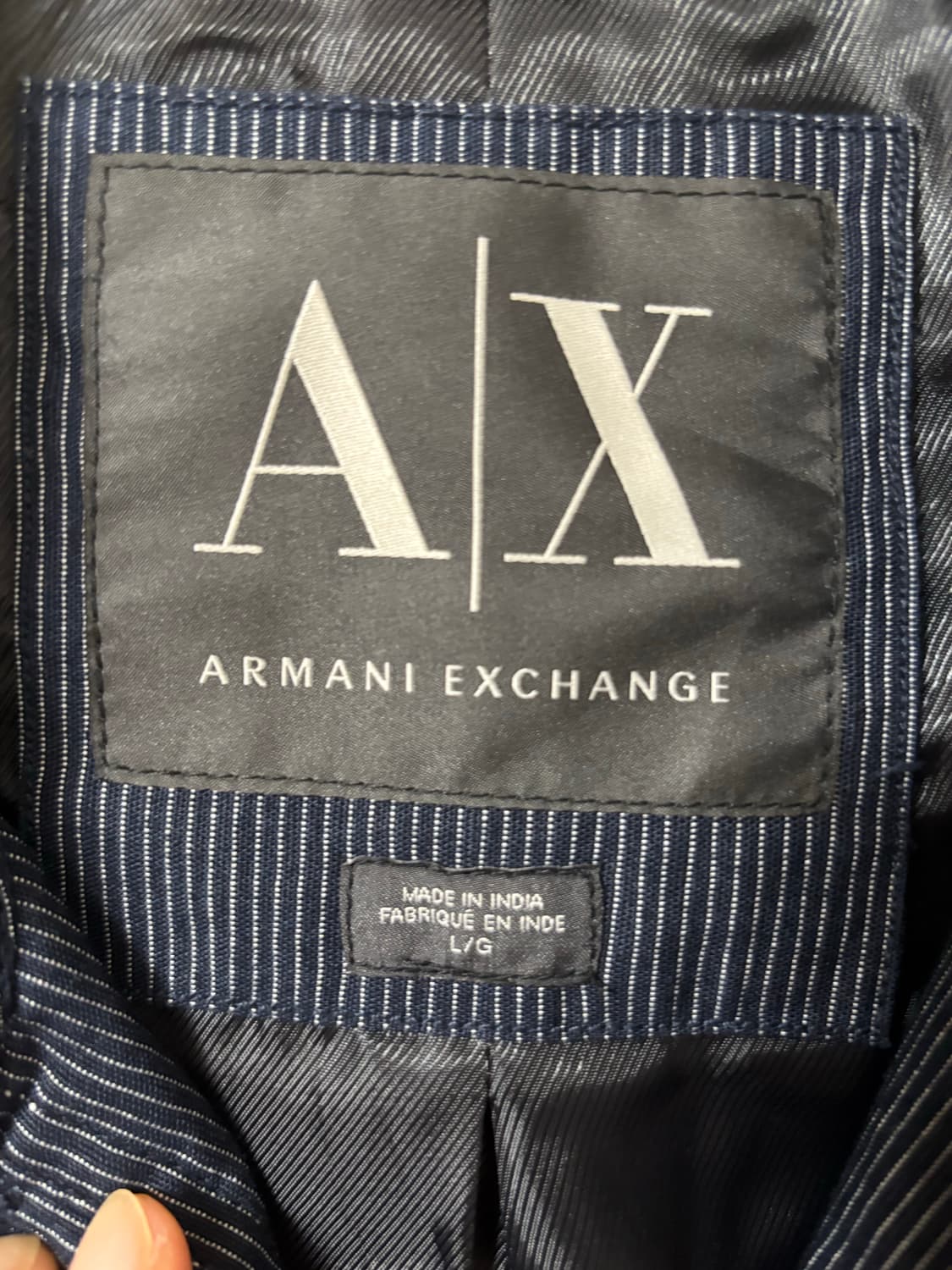 A|X 아르마니 익스체인지 블루종 자켓 상품이미지3