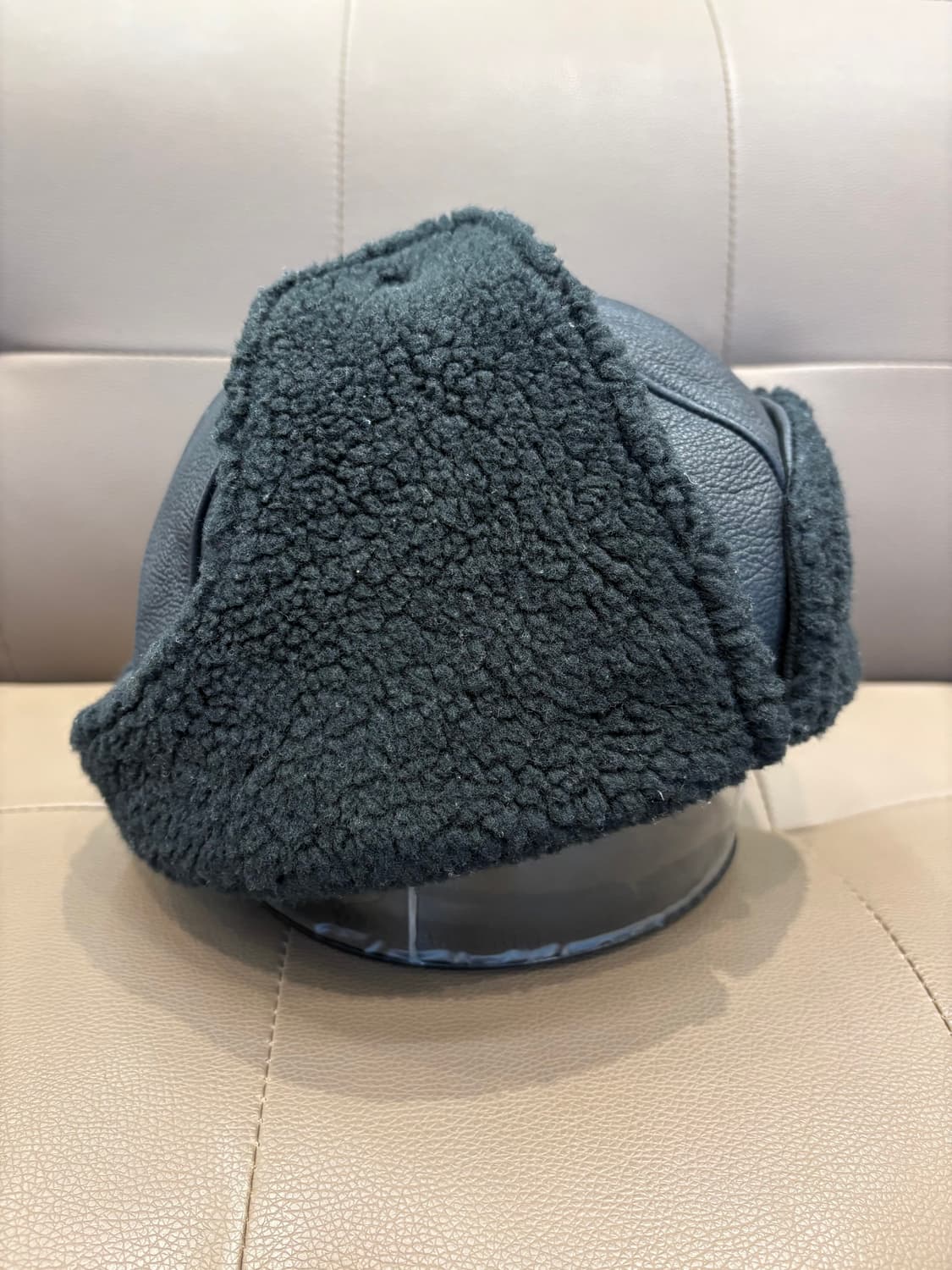 Gant hat 레더 트래퍼햇 상품이미지3