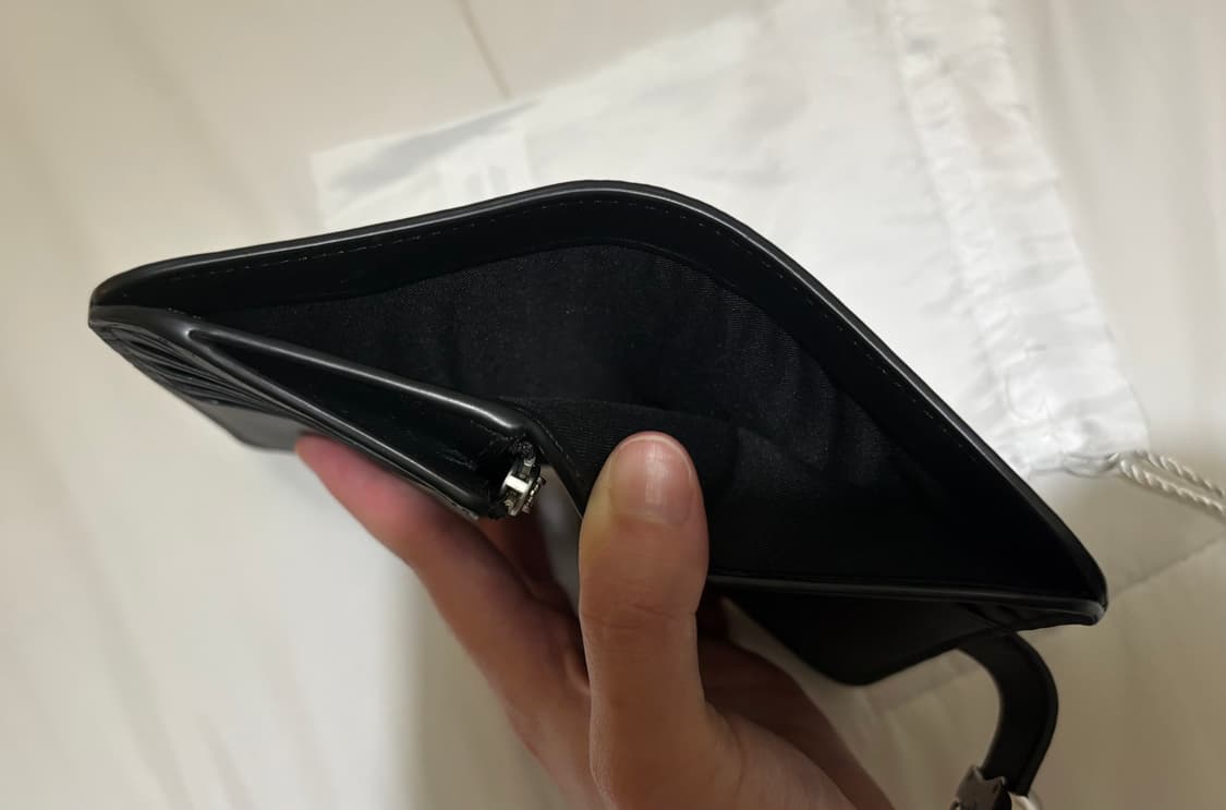 Coach 태비 월렛 인 러브드 레더 (반지갑) 상품이미지3